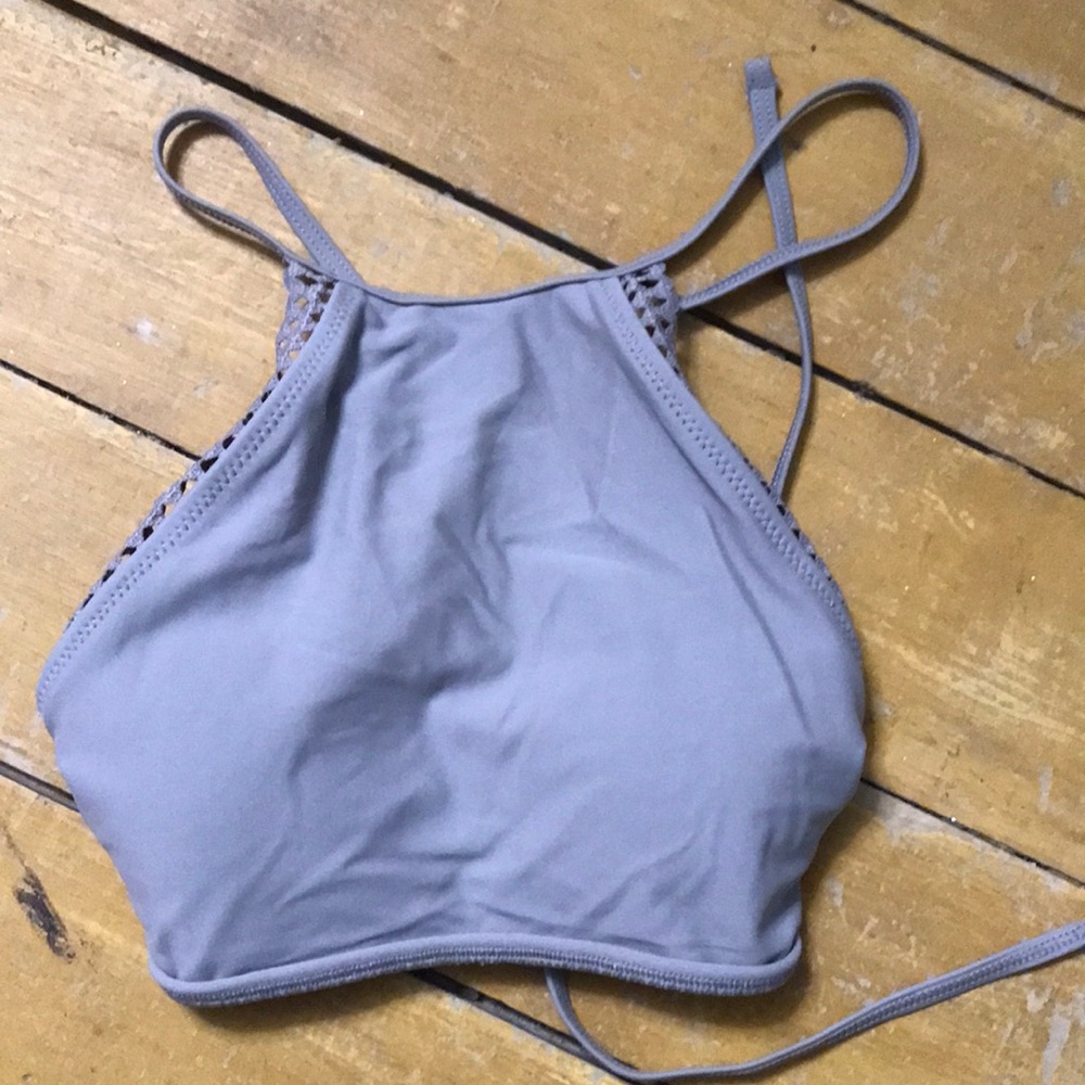 aerie halter bikini top